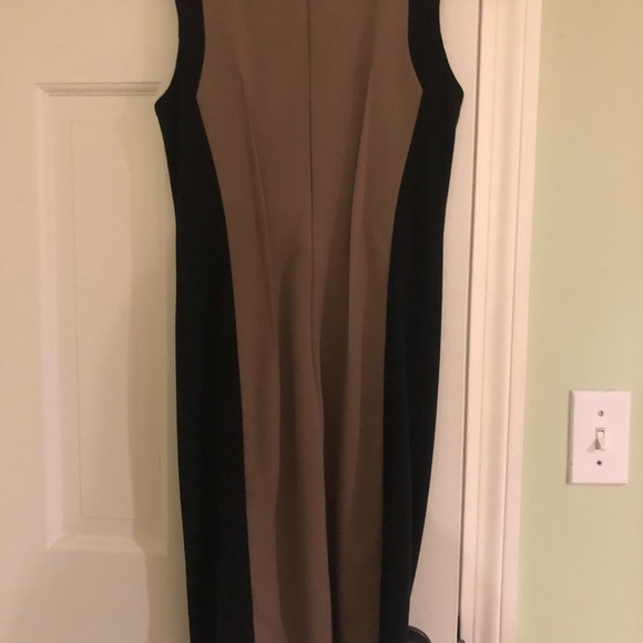 Calvin Klein tan dress - Picture 2 of 3
